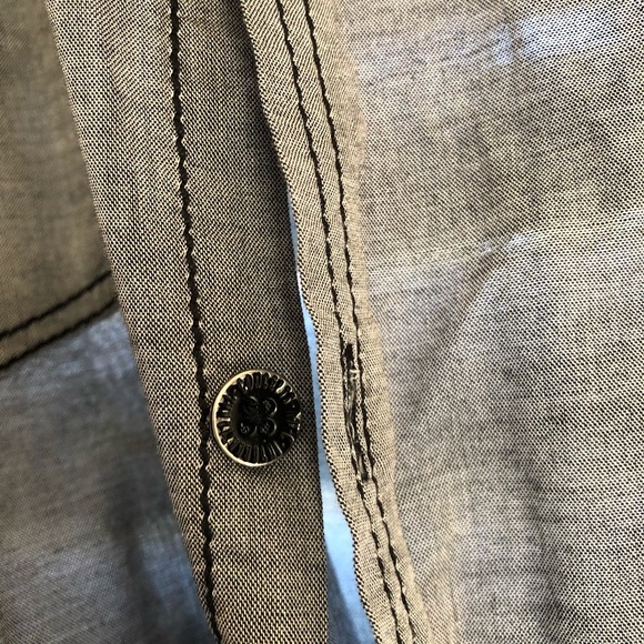 Mens XXL INC Casual Button Down long sleeve shirt - Picture 3 of 4